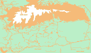 Mapa completo de la Alpujarra